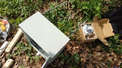 Окончательная сборка ящика перед монтажом